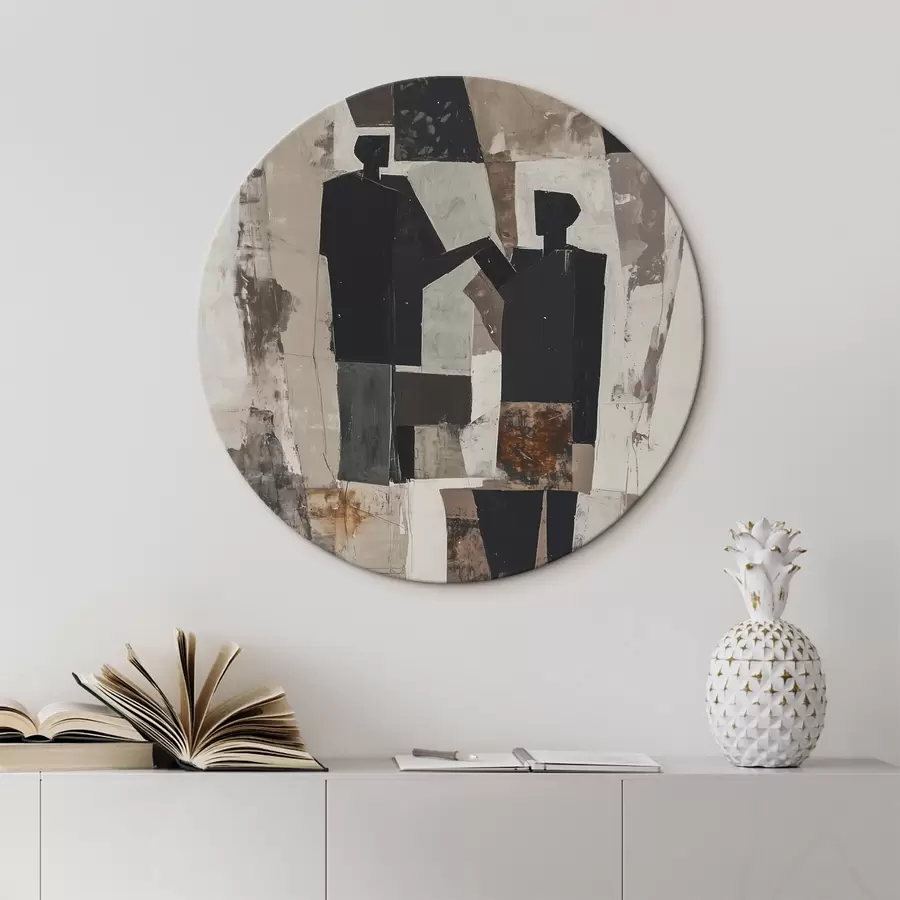 Pilt Abstraktsed figuurid paarist r45776