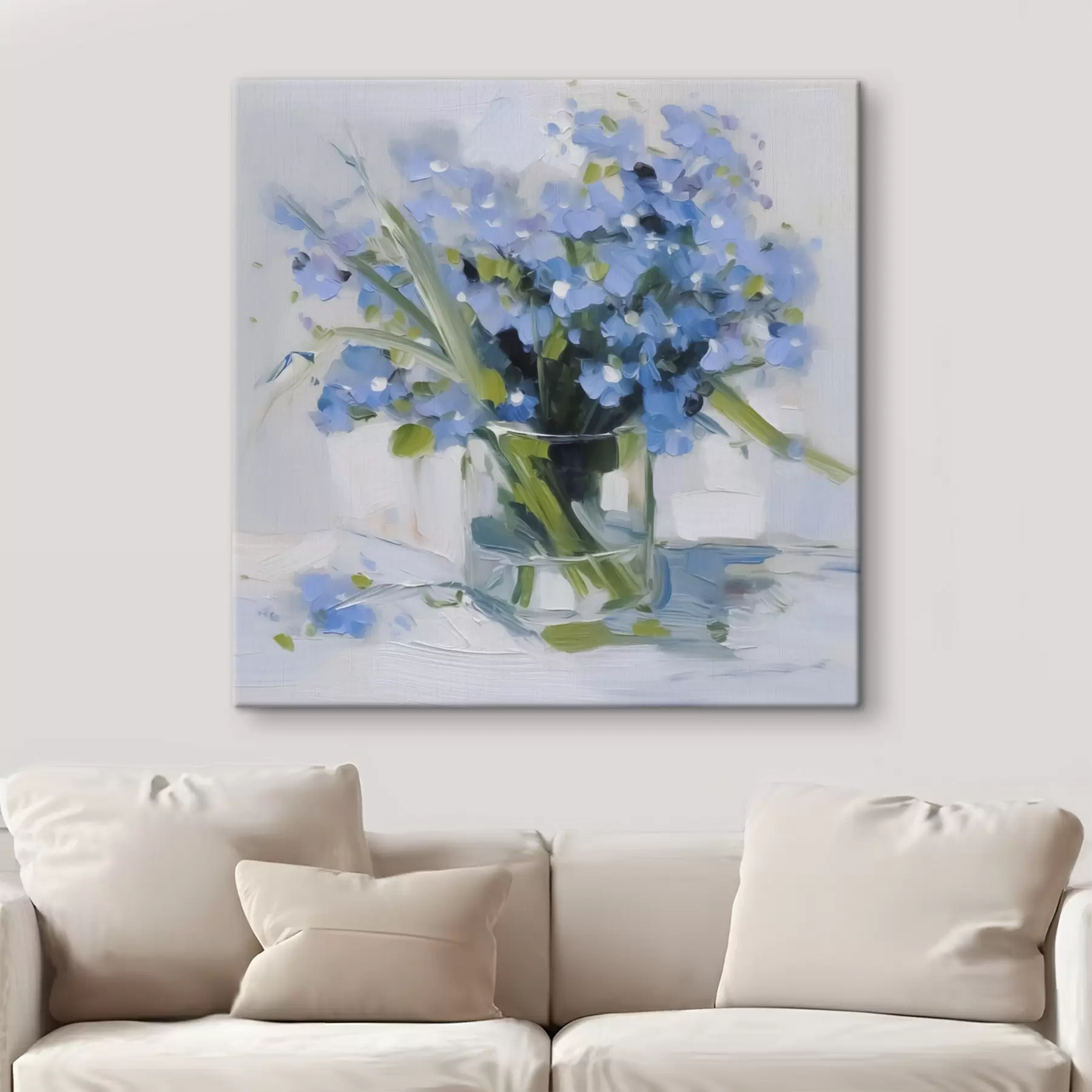 Pilt Õrnad lilled klaasvaasis s45773