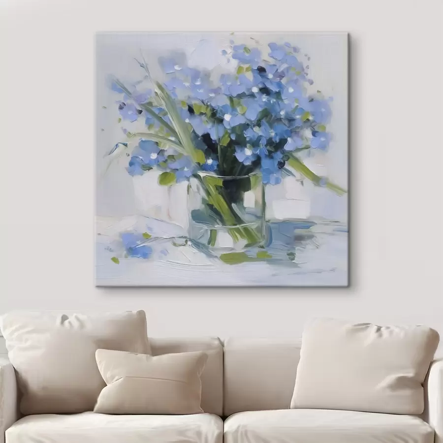 Pilt Õrnad lilled klaasvaasis s45773