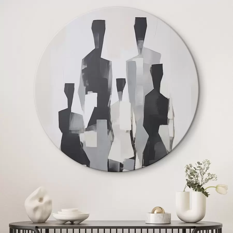 Pilt Abstraktsed siluetid r45759