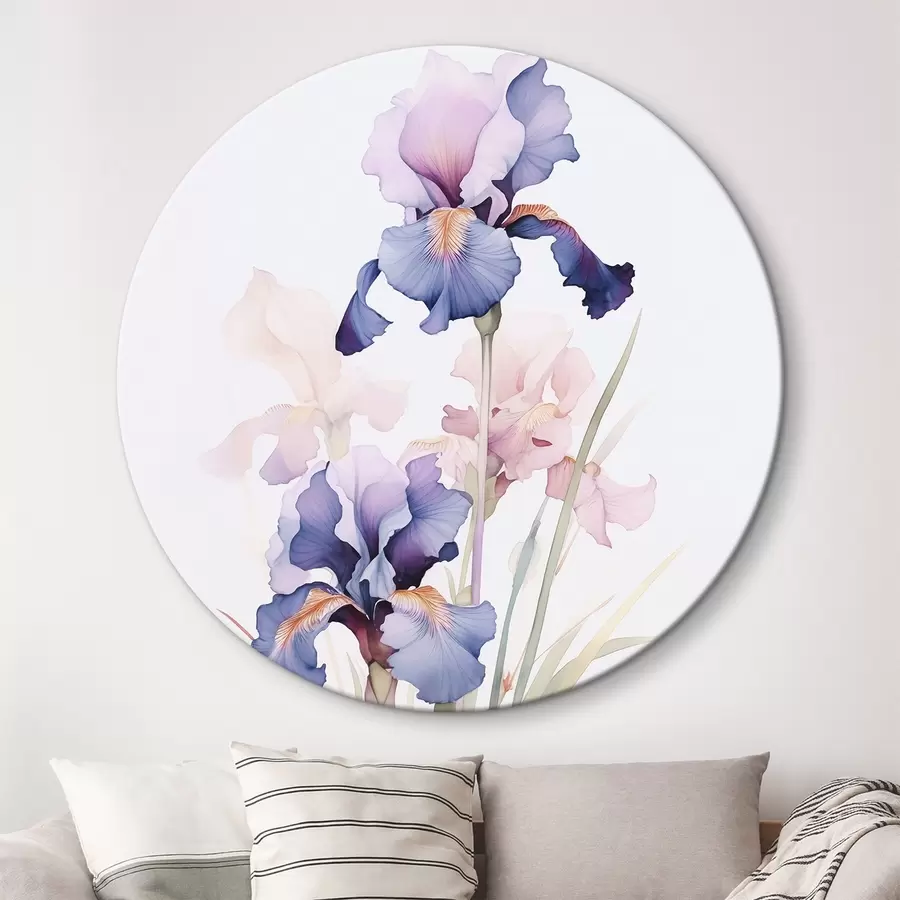 Pilt Iirised imitatsioon akvarell r45762