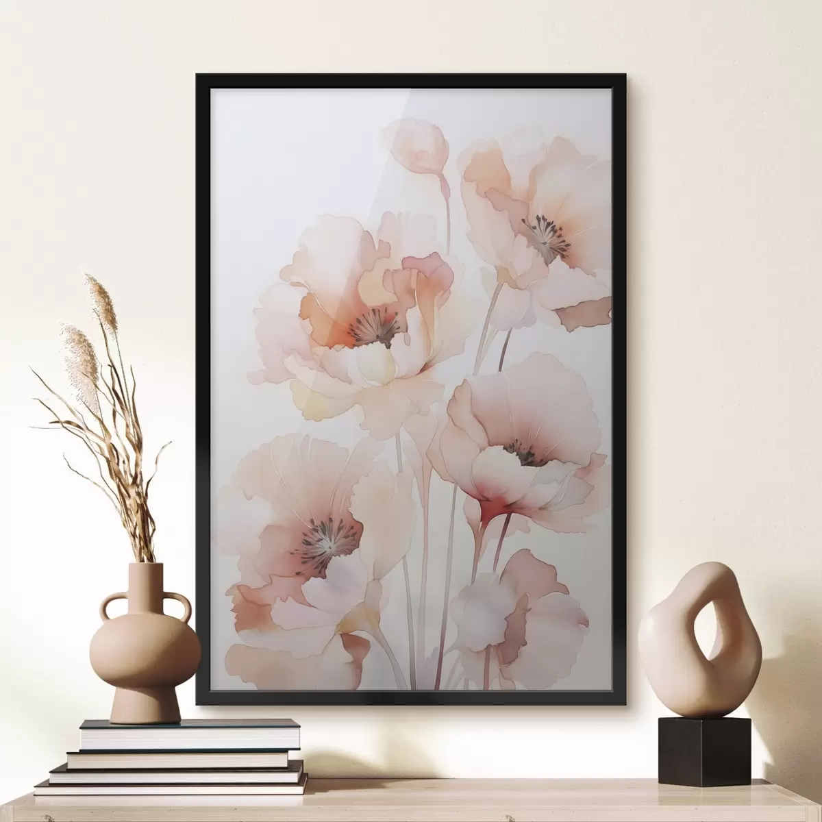 Plakat Moonid imitatsioon akvarell f45760