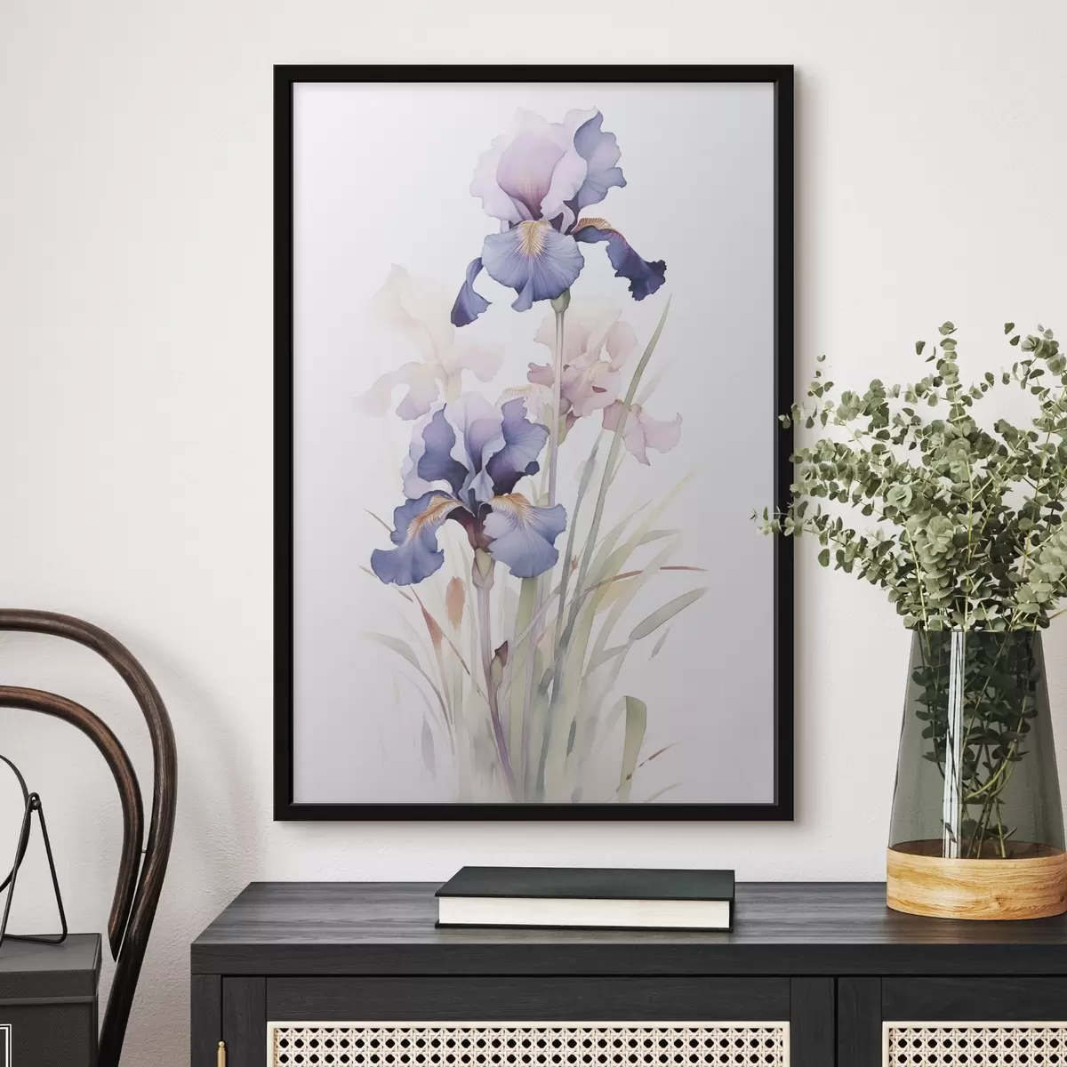 Plakat Iirised imitatsioon akvarell f45762