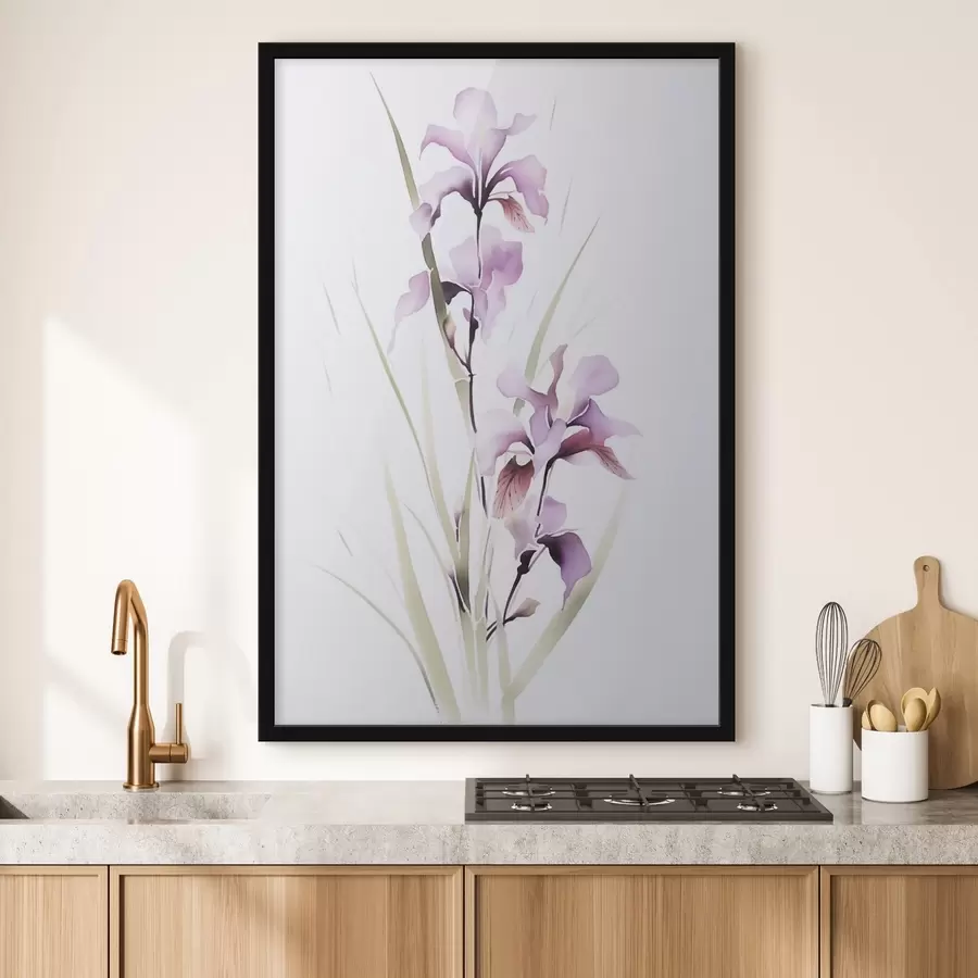 Fototapeedid Lilled imitatsioon akvarell f45763