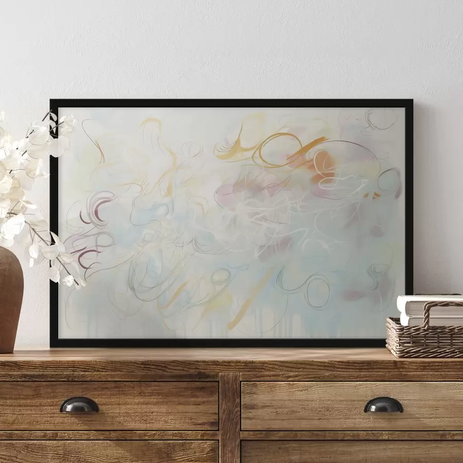 Fototapeedid Abstraktsioon koos kritseldustega f45772