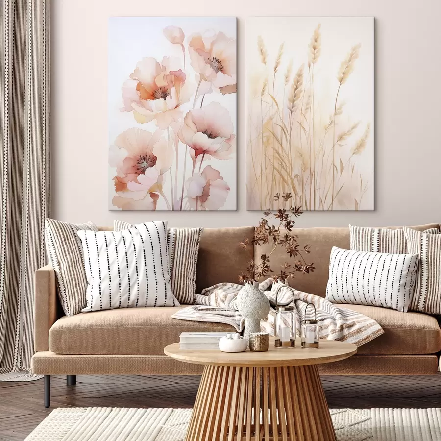 Pilt Moonid ja terad imitatsioon akvarell m00723