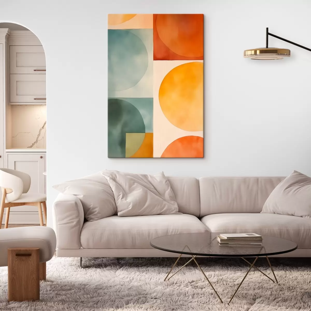 Pilt Geomeetrilised abstraktsed ringid s45792