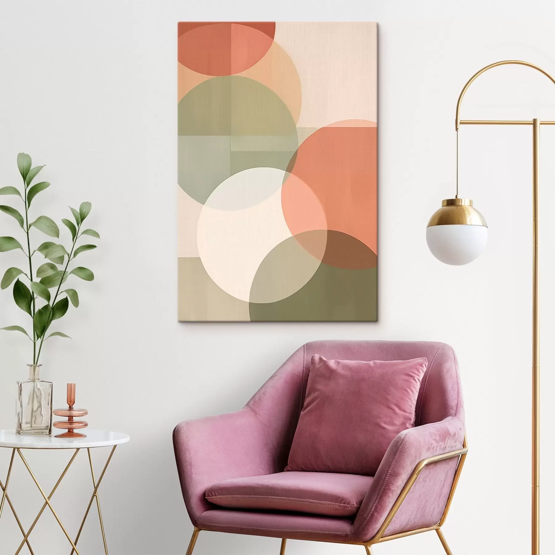 Pilt Suured abstraktsed ringid s45795