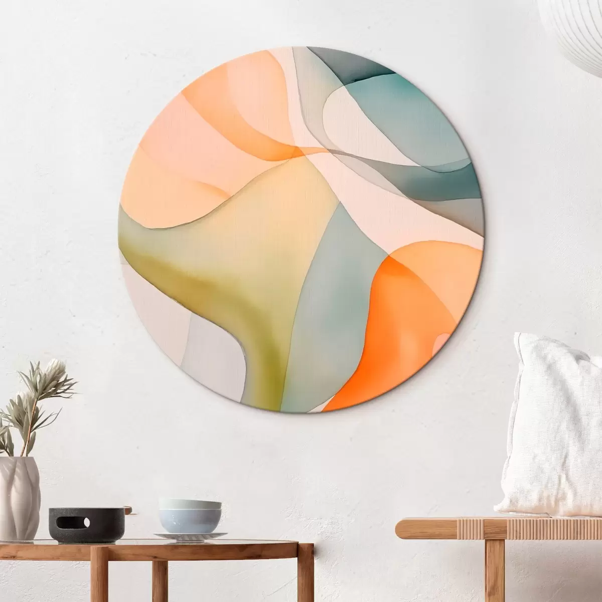 Ümmargused maalid Abstraktsed lained r45785