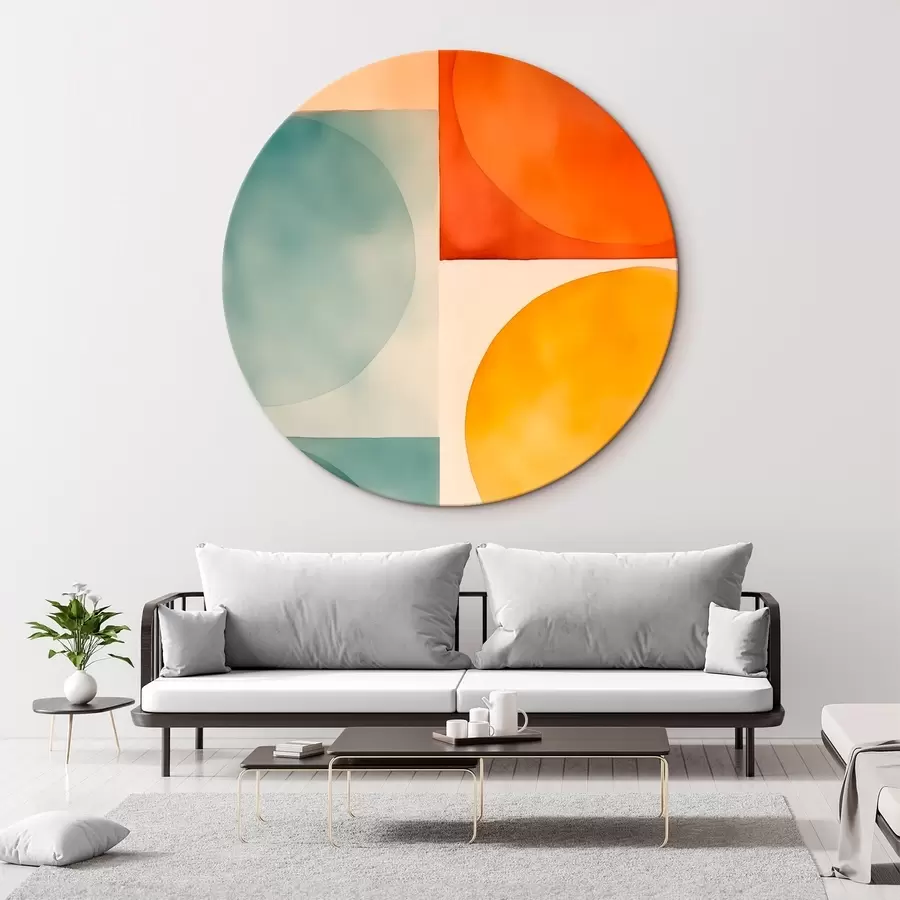 Pilt Geomeetrilised abstraktsed ringid r45792