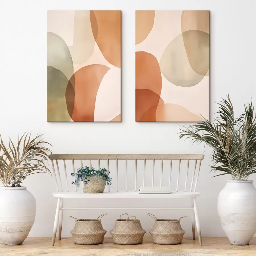 Pilt Värvilised abstraktsed ringid m00731