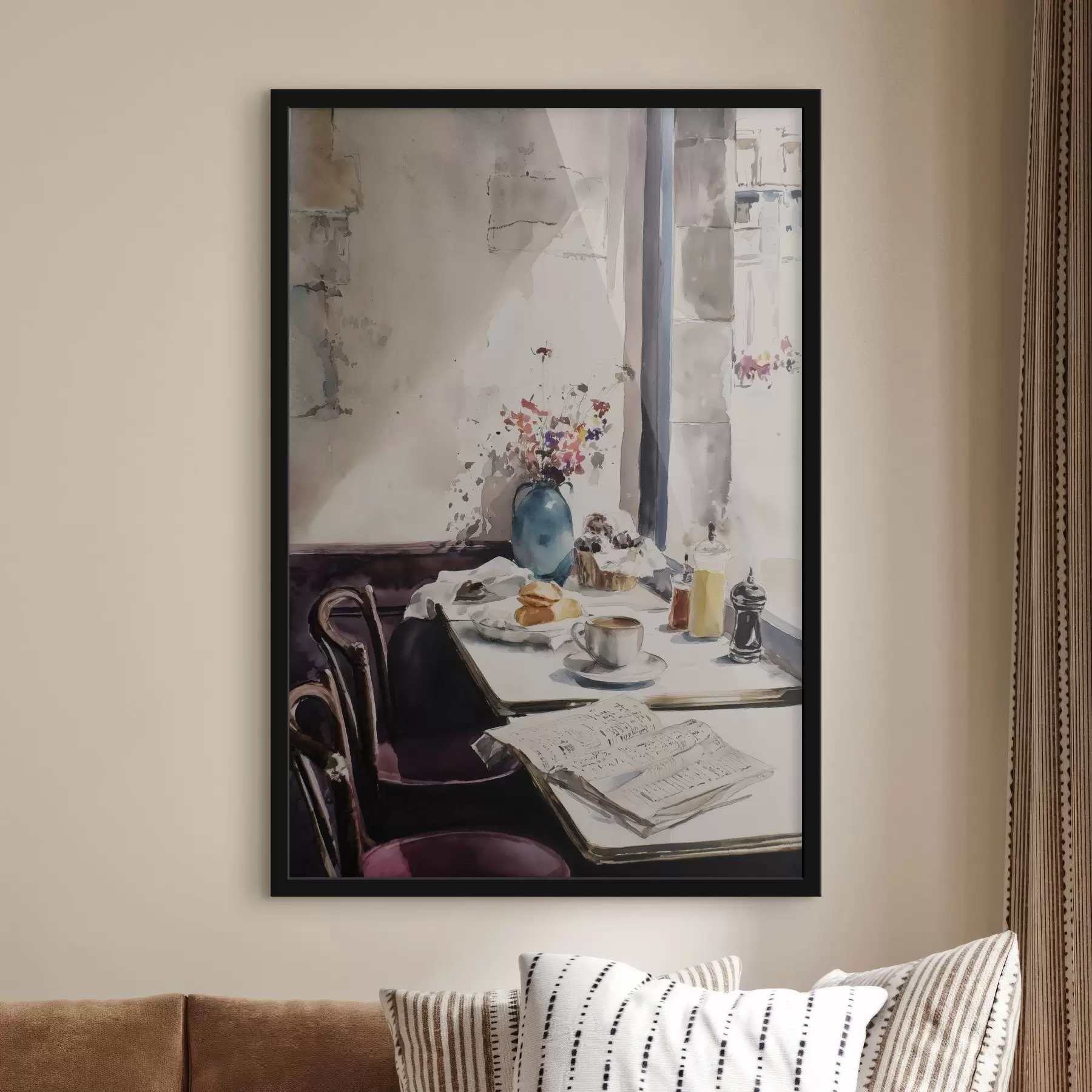 Fototapeedid hommikusöök Pariisis f45726