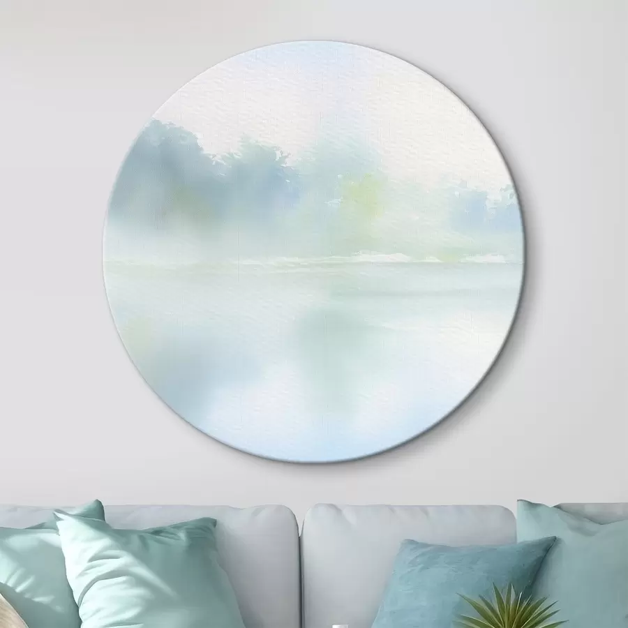 Pilt sinistes toonides akvarelljärv r45714