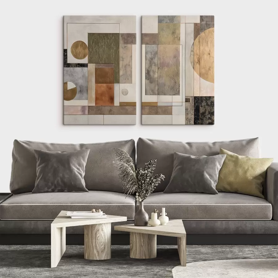 Pilt abstraktne modernne geomeetria m00738