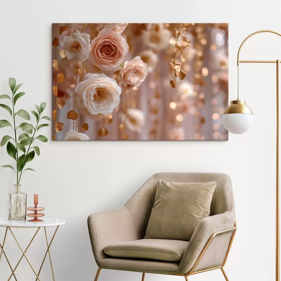 Pilt Kreemjas roosid aktsentidega s45824