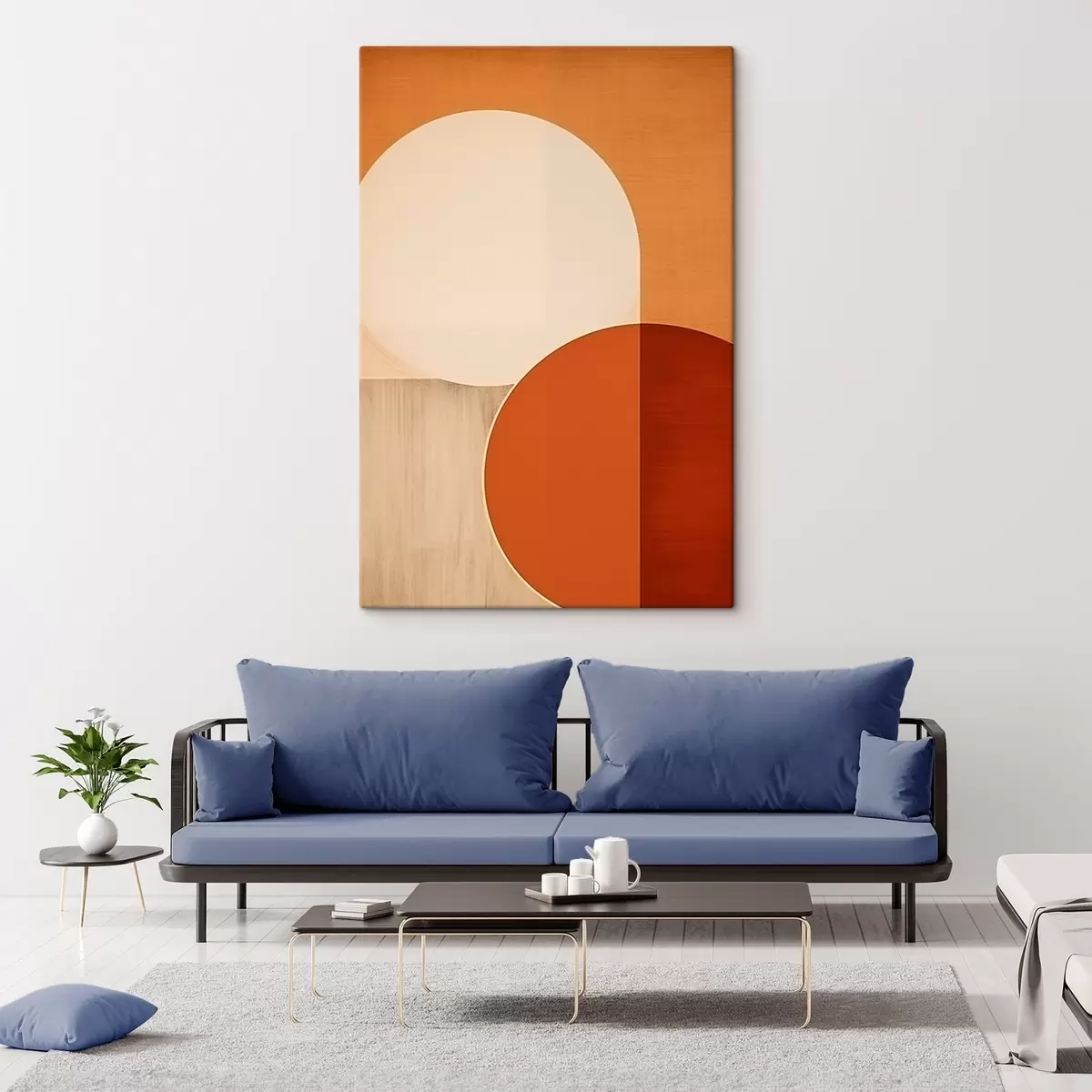 Pilt Abstraktsed poolringid s45845