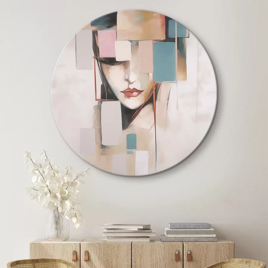 Pilt Abstraktne portree imitatsioon maalimine r45920