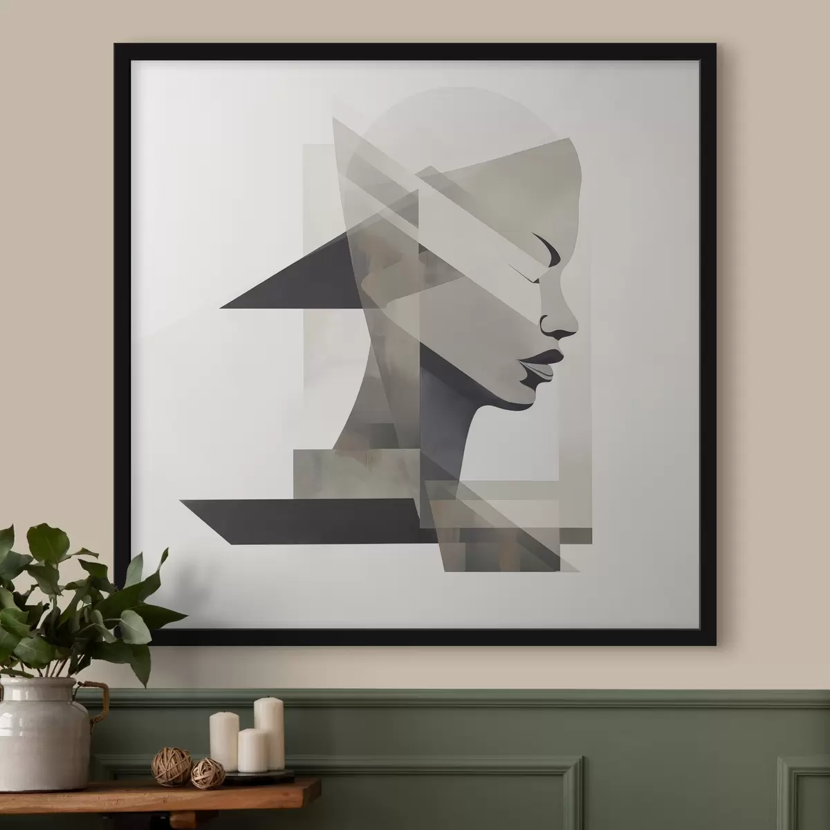 Plakat Abstraktne portree f45916