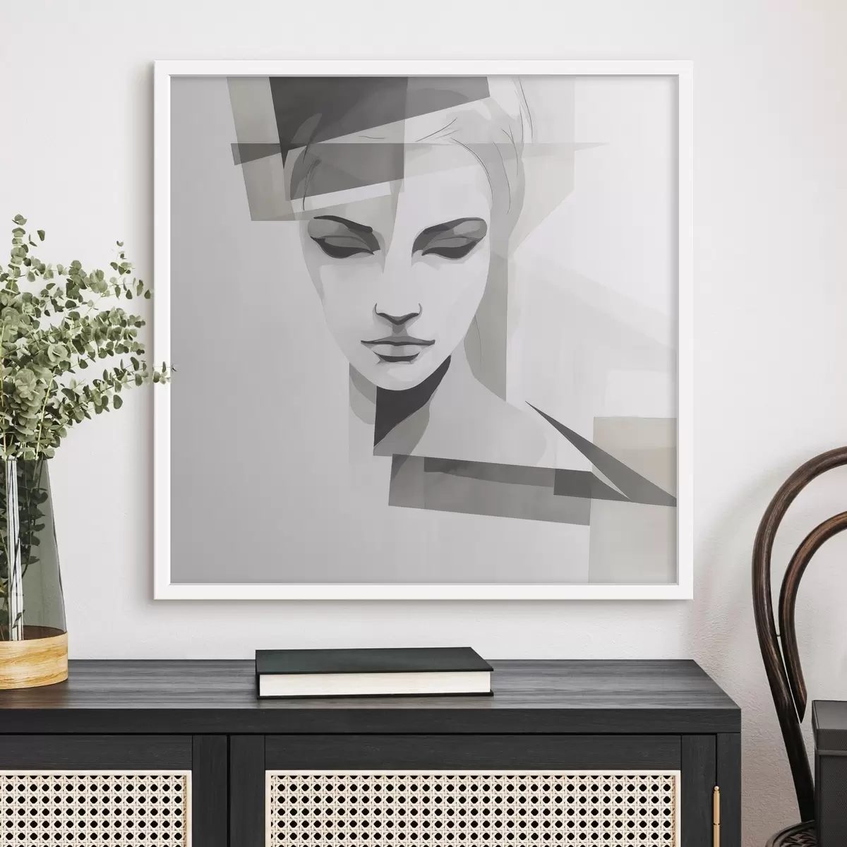 Plakat Abstraktne portree f45917