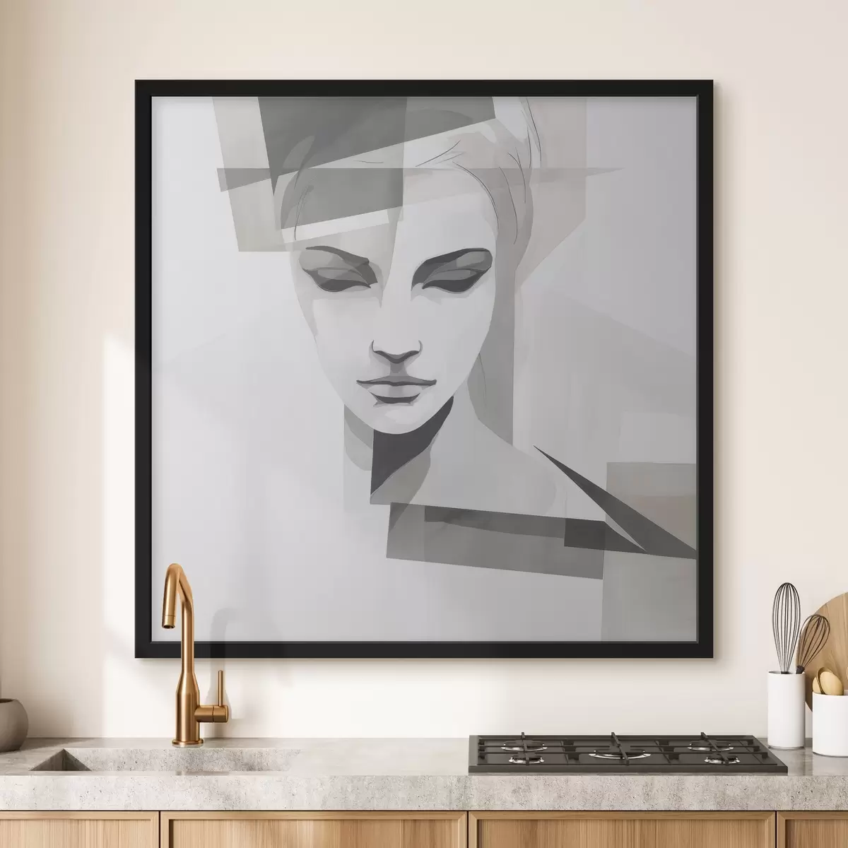 Plakat Abstraktne portree f45917