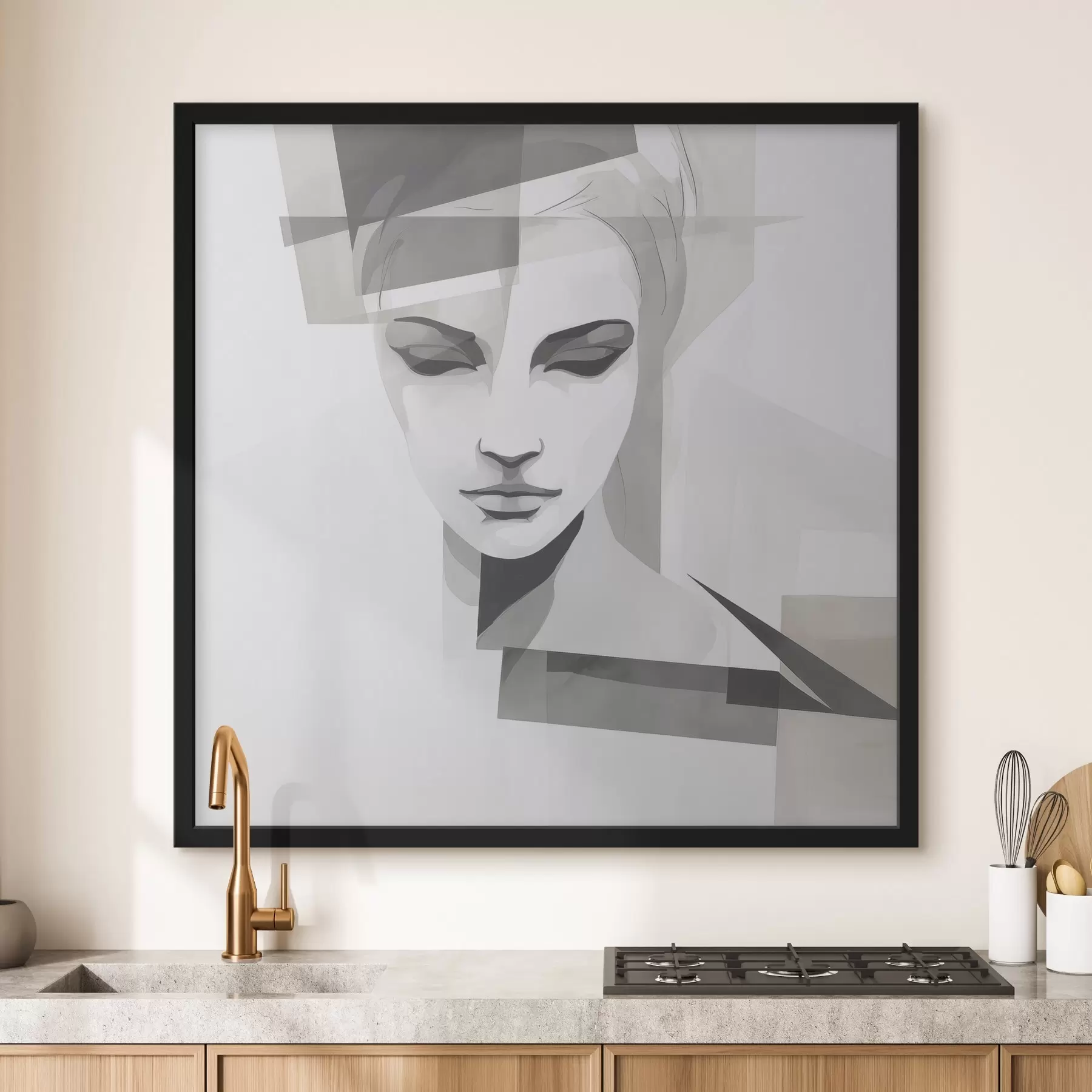 Fototapeedid Abstraktne portree f45917