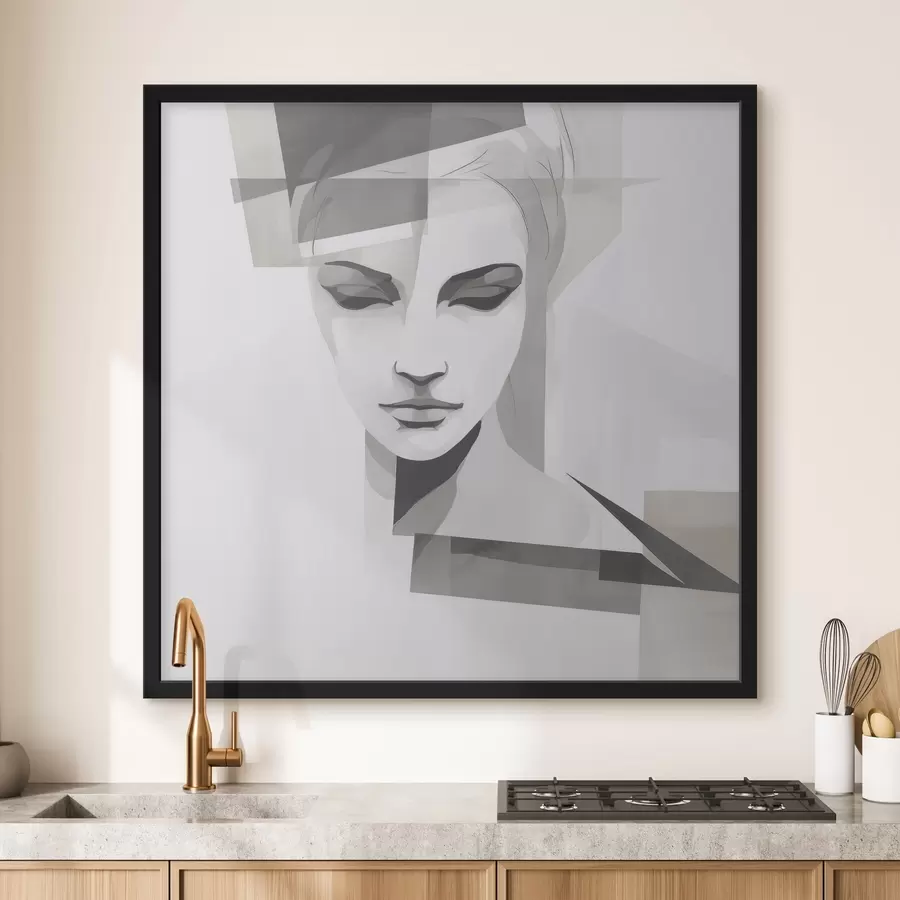 Fototapeedid Abstraktne portree f45917