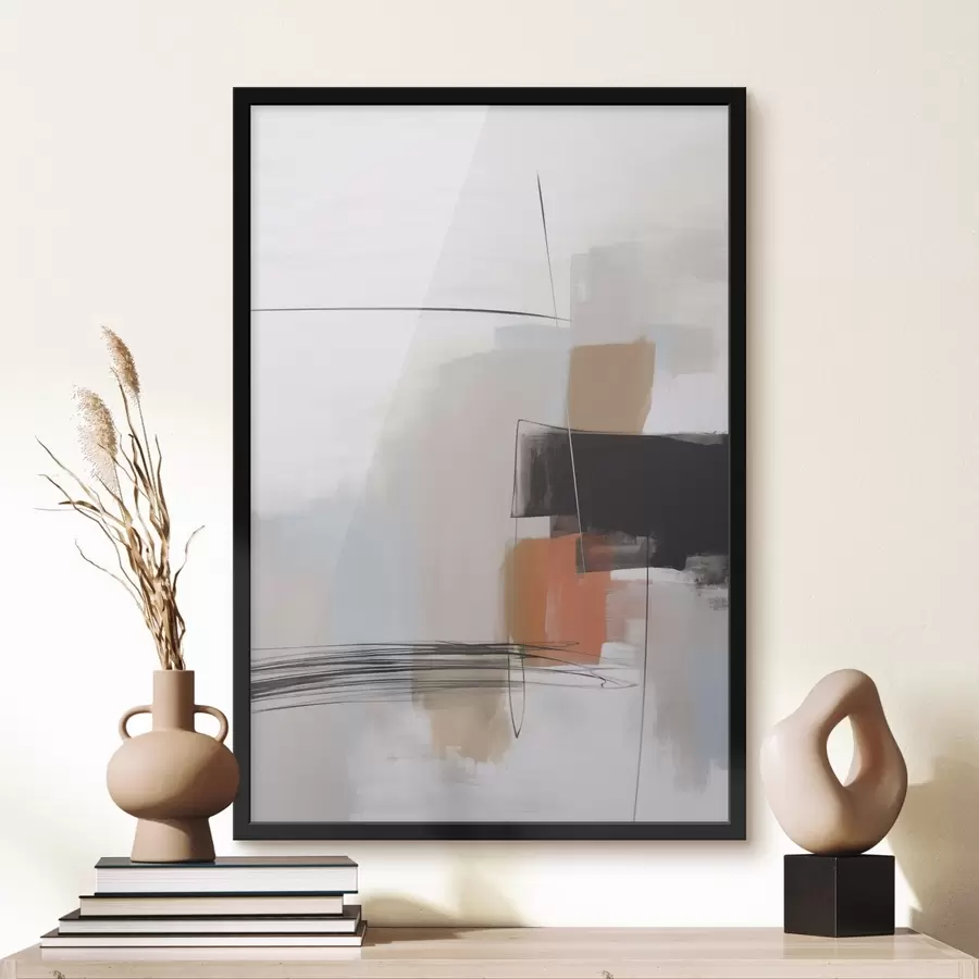 Fototapeedid Abstraktsiooni imitatsioon pintslitõmbed f45919