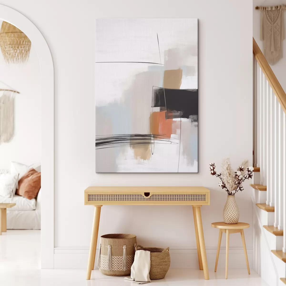 Pilt Abstraktsiooni imitatsioon pintslitõmbed s45919