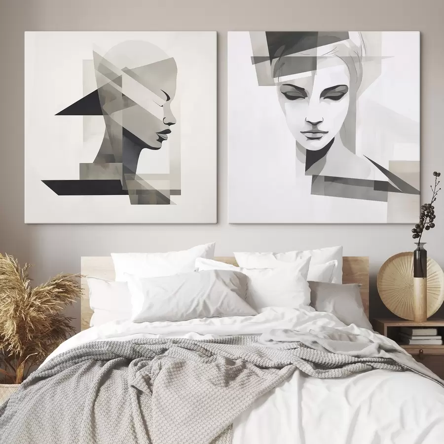 Pilt Abstraktne portree m00753