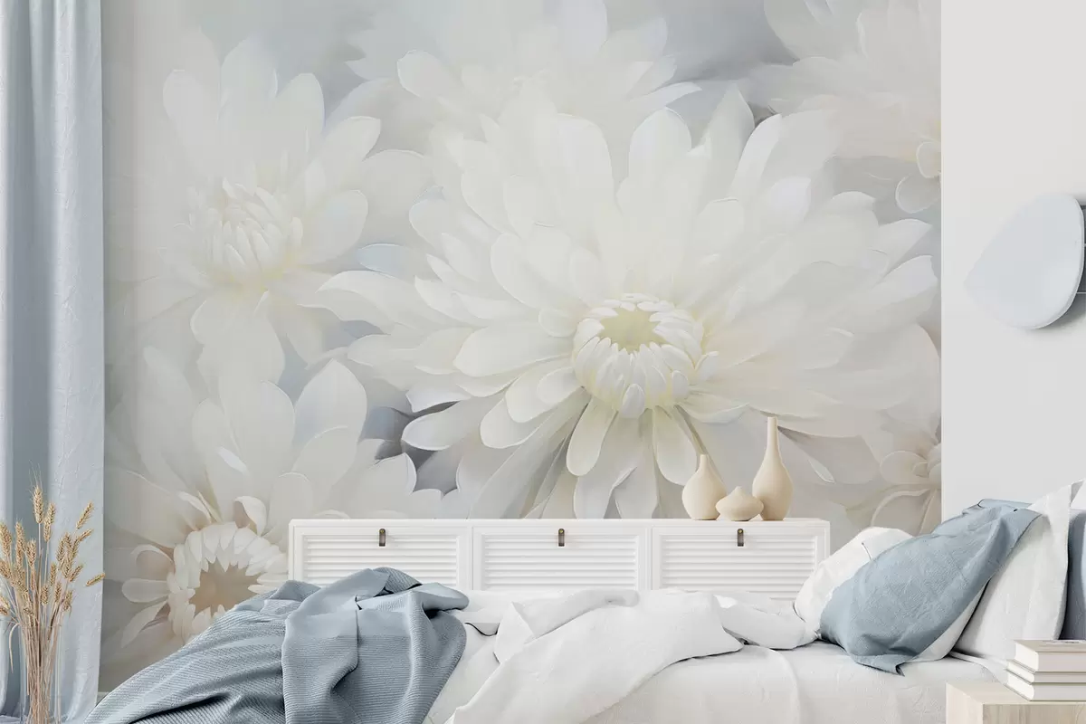 Fototapeedid Krüsanteemid w04596