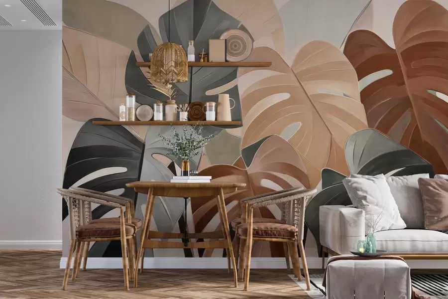 Fototapeedid Lehtede rütm w04568v2