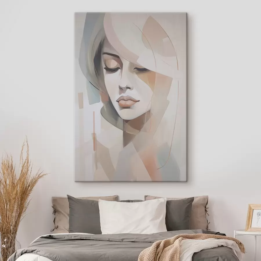 Pilt Tüdruku abstraktne portree s45972