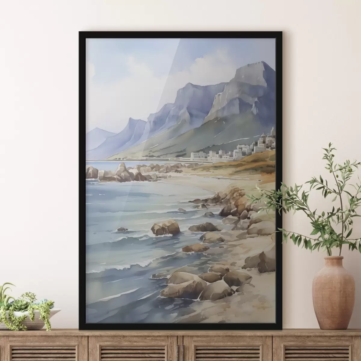 Plakat Ranniku akvarellimitatsioon f45978