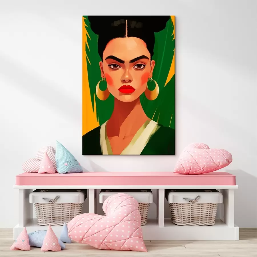 Pilt Naine kõrvarõngadega s45953