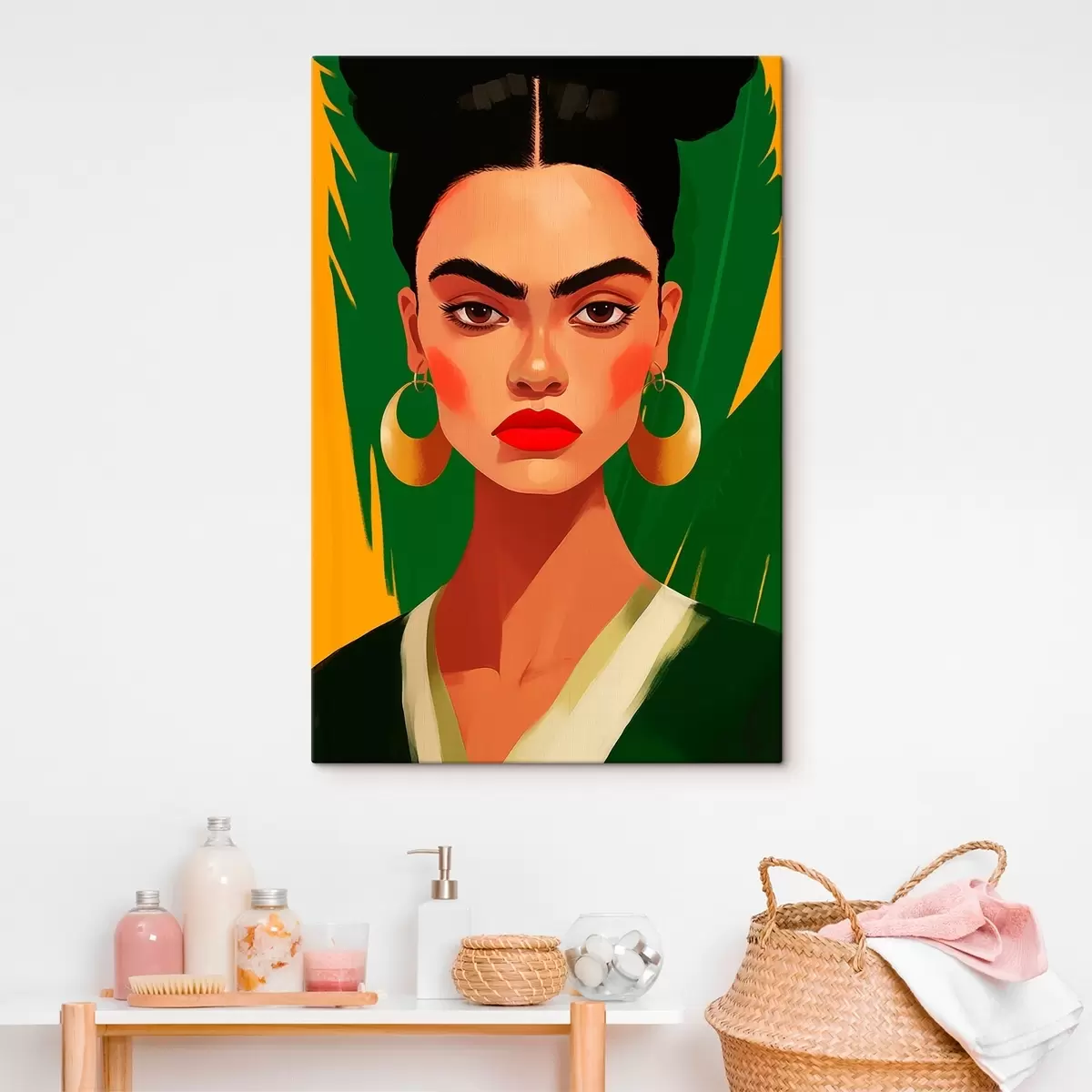 Pilt Naine kõrvarõngadega s45953