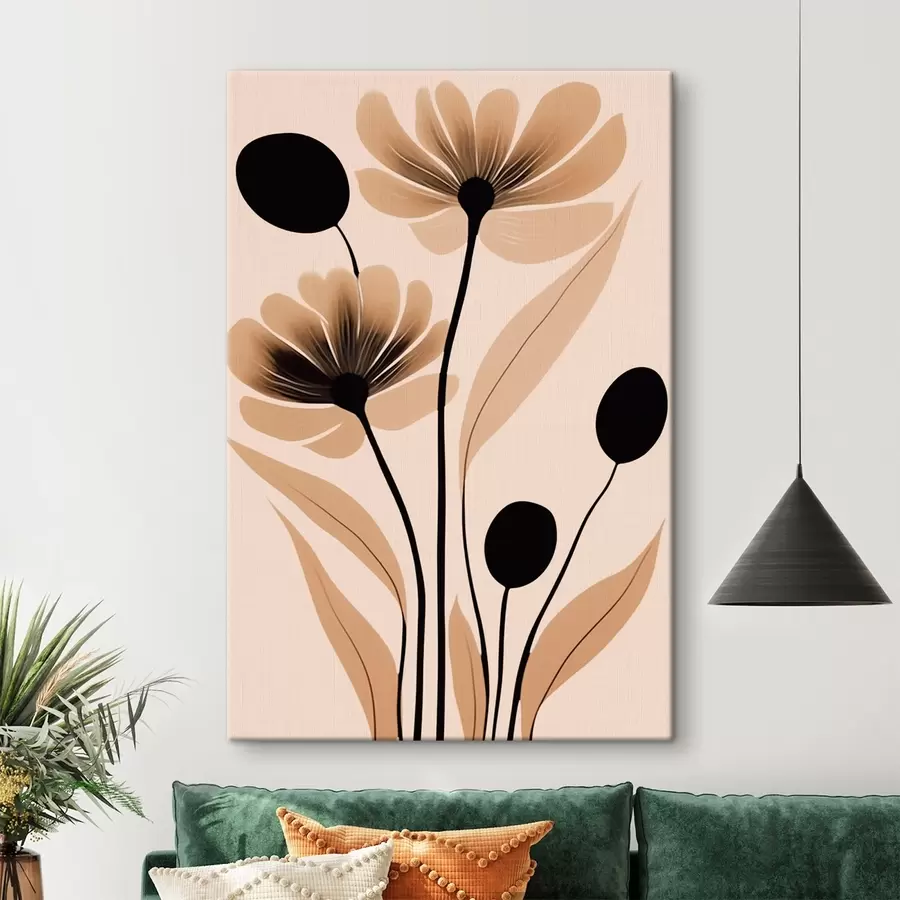 Pilt Abstraktsed lilled s45963