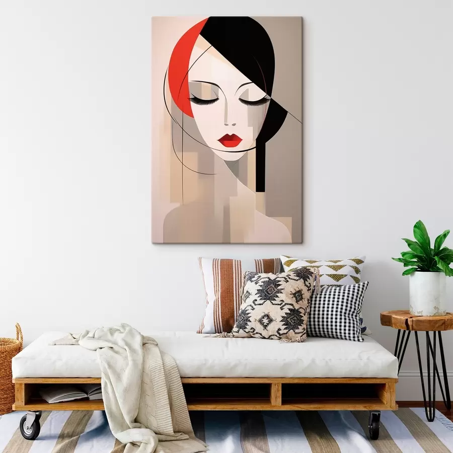 Pilt Abstraktne naiste portree s45965