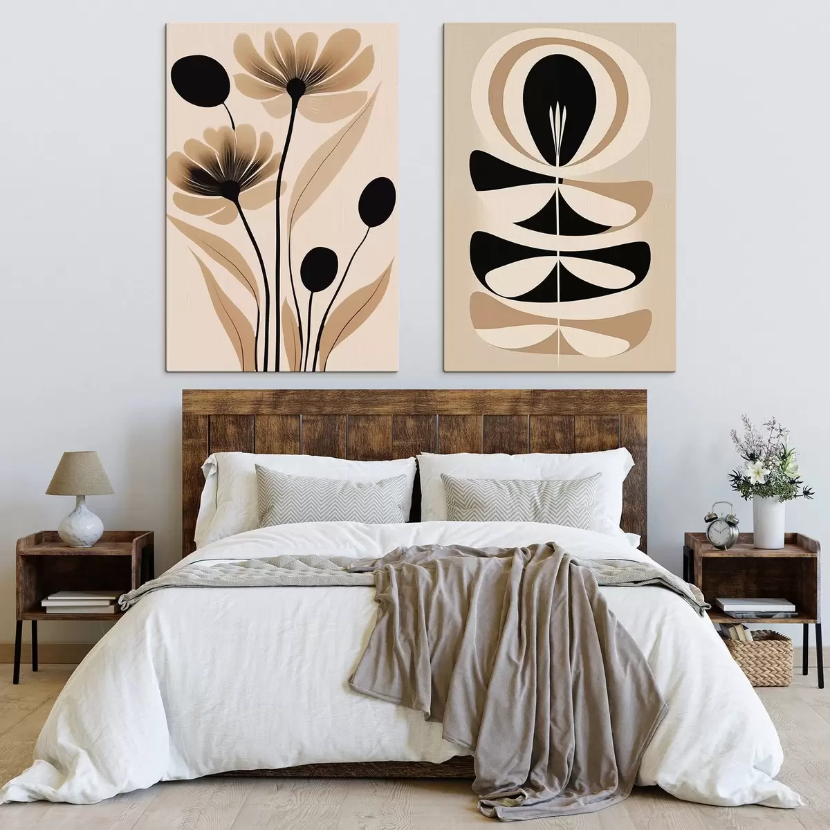 Pilt Abstraktsed lilled m00773