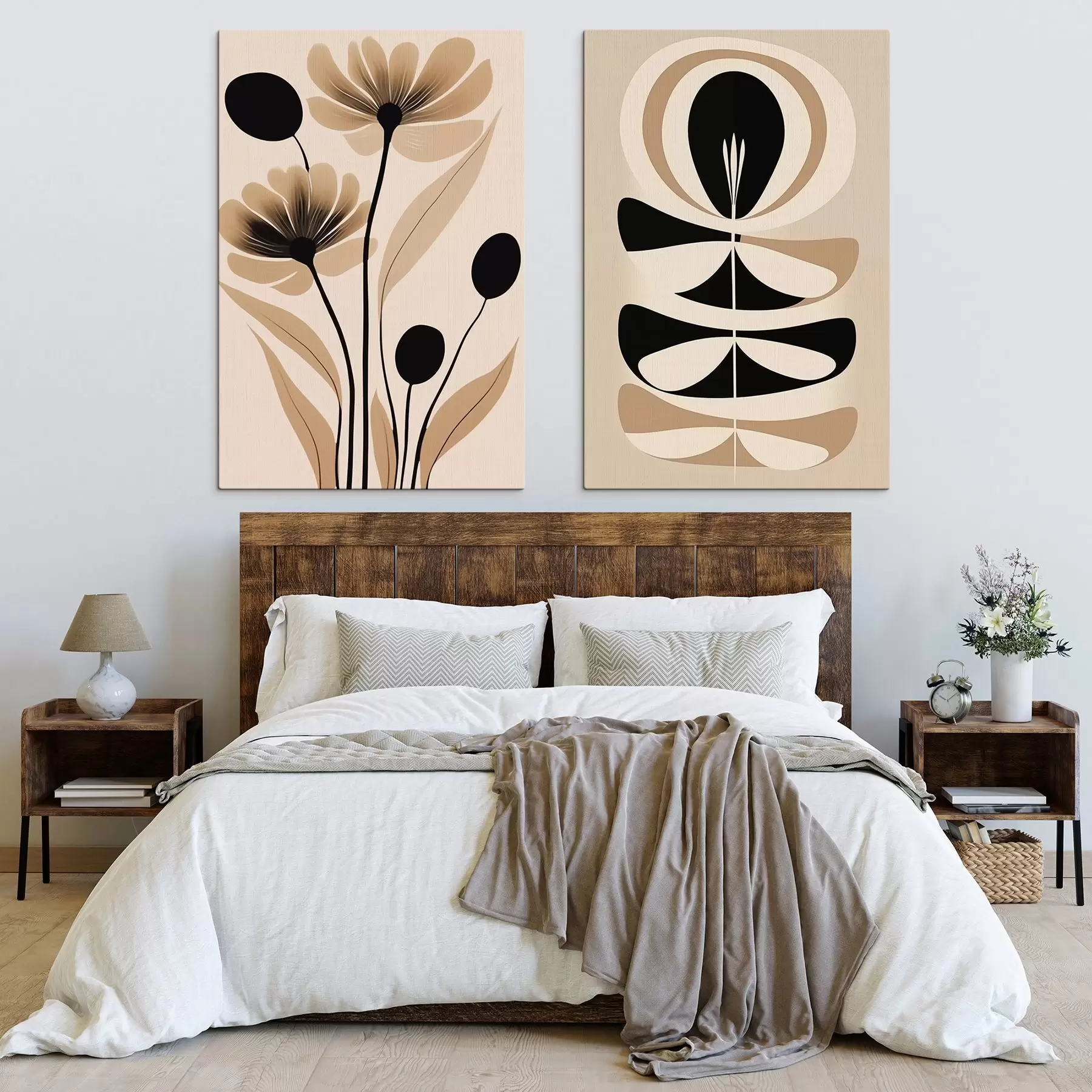 Pilt Abstraktsed lilled m00773