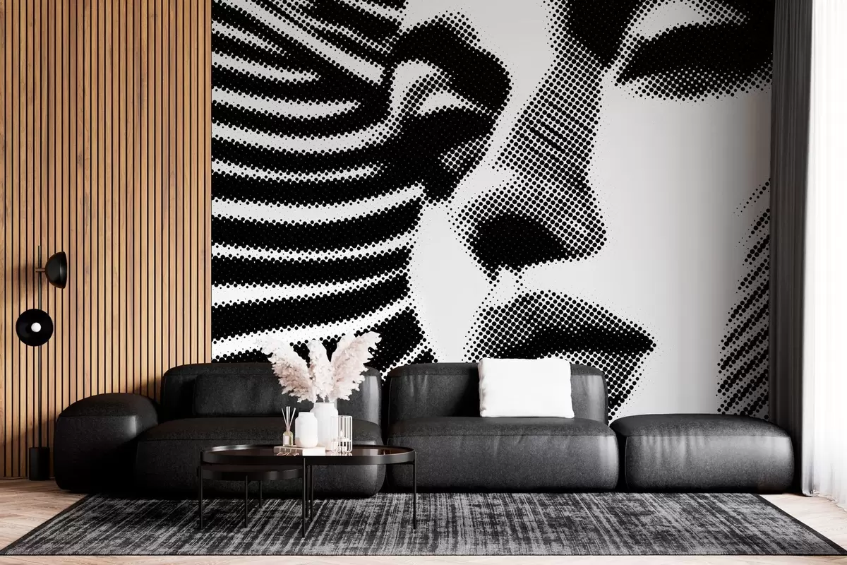 Fototapeedid Pop-art stiilis naise nägu w04504