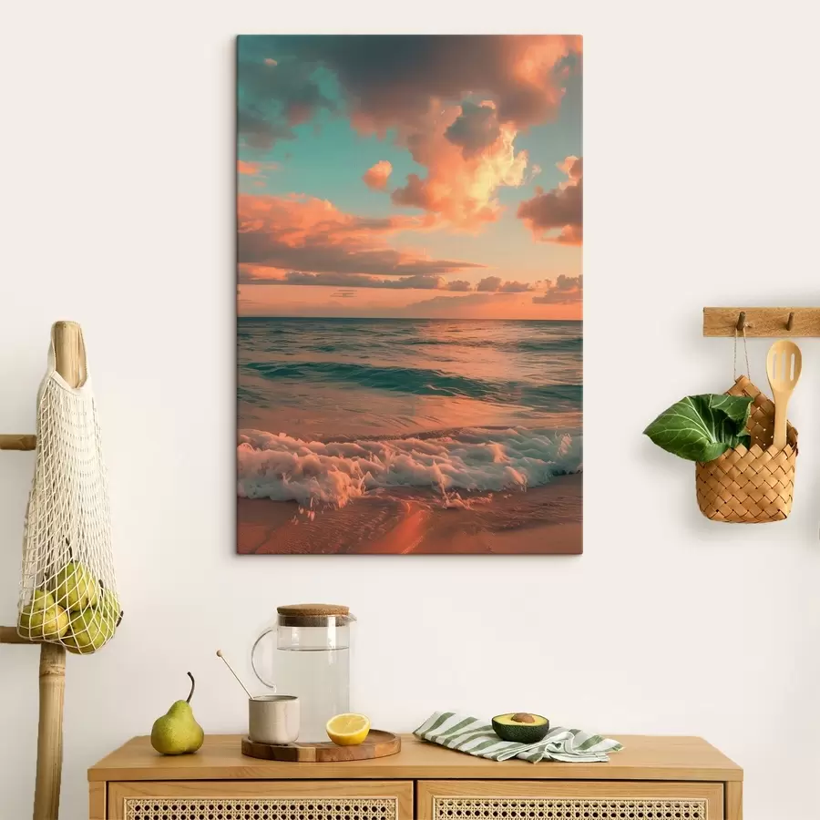 Pilt Pilved mere taustal s45660