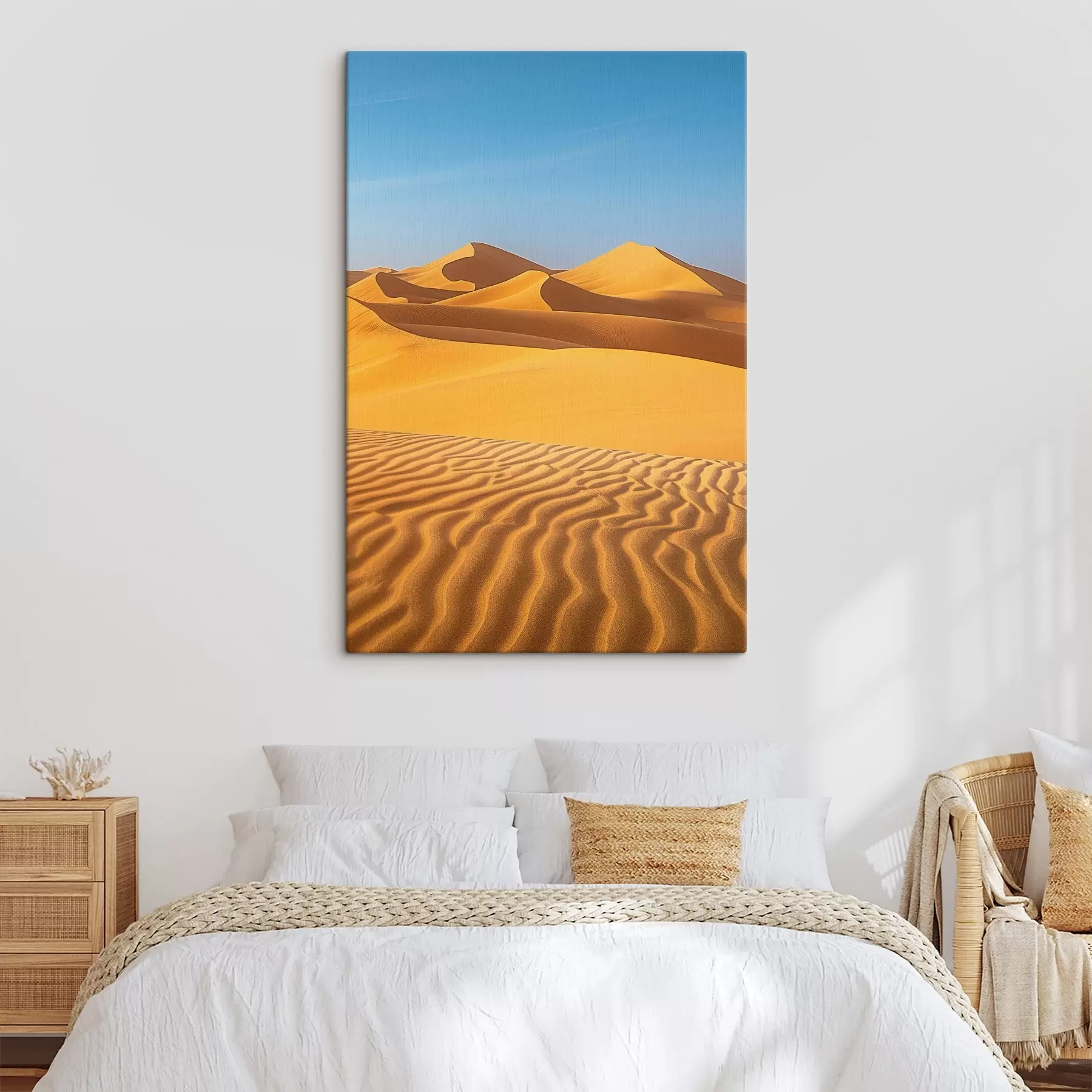 Pilt Sinine taevas kõrbe taustal s45666