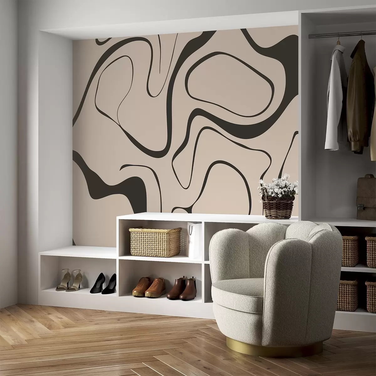 Fototapeedid Abstraktne muster w04649