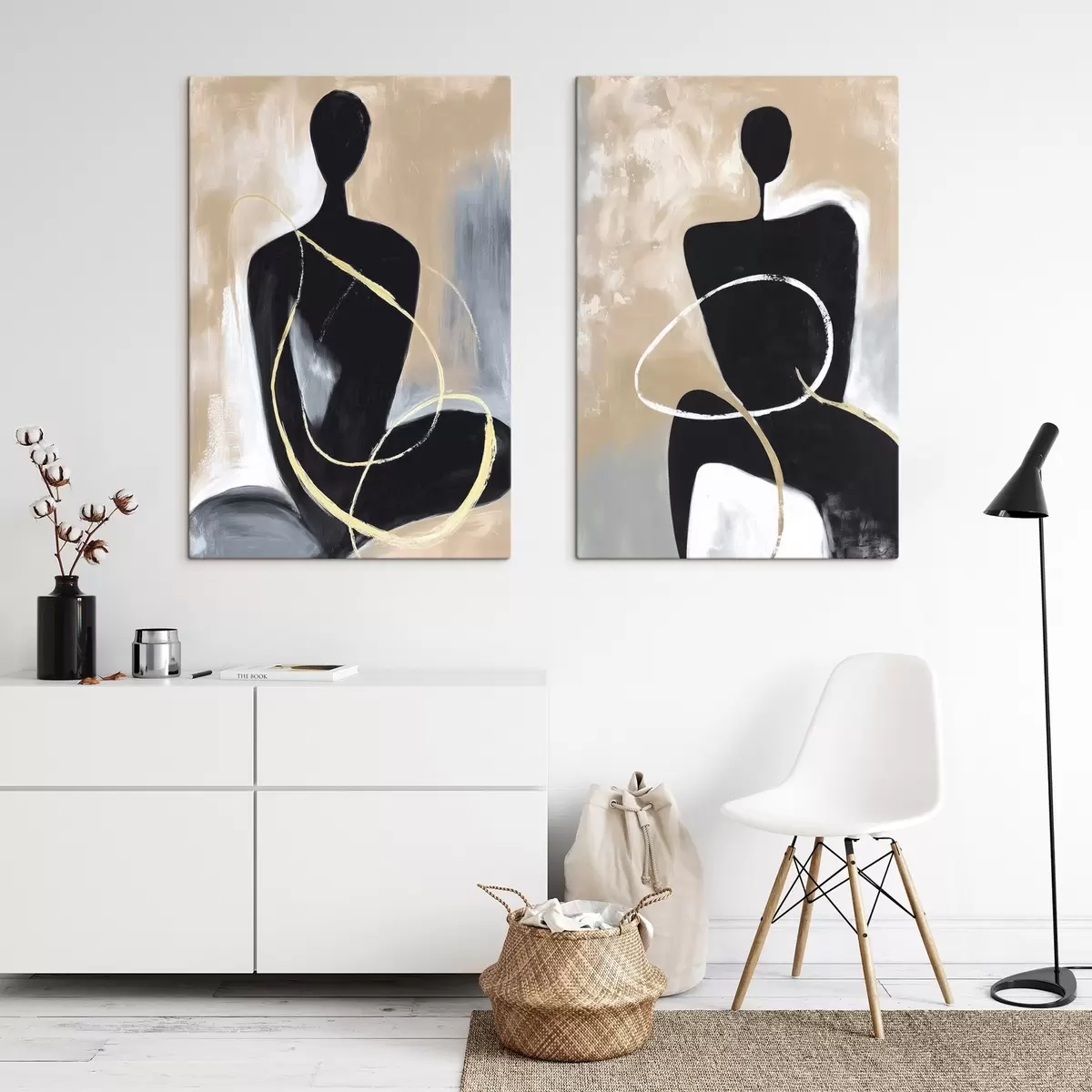 Pilt Abstraktsed siluetid m00719