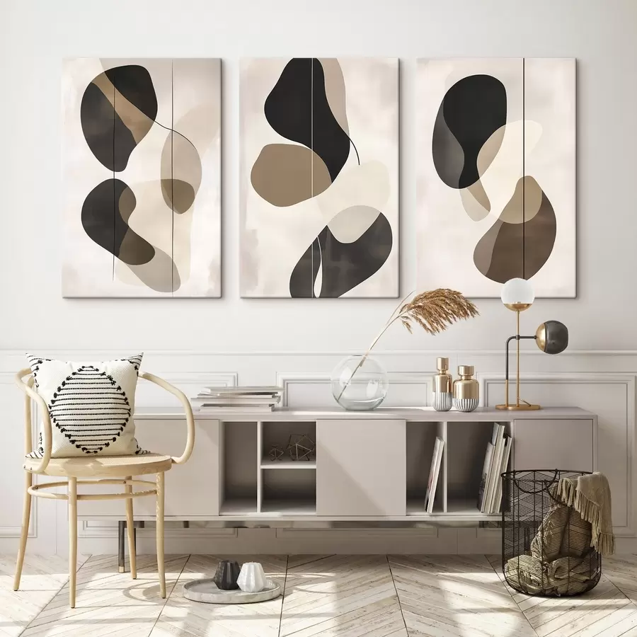 Pilt Ujuvad abstraktsed kujundid m00777