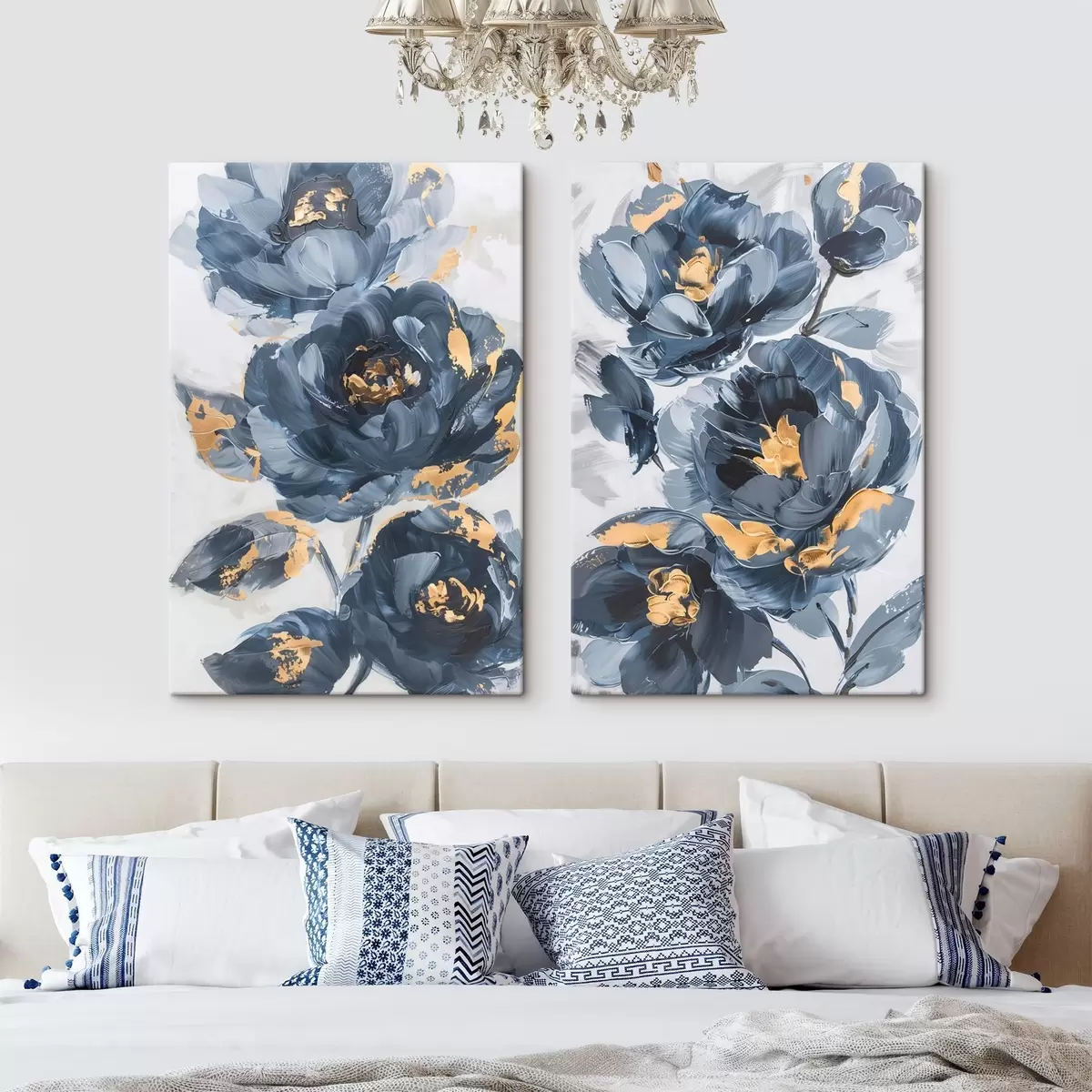 Pilt Suured abstraktsed lilled m00782