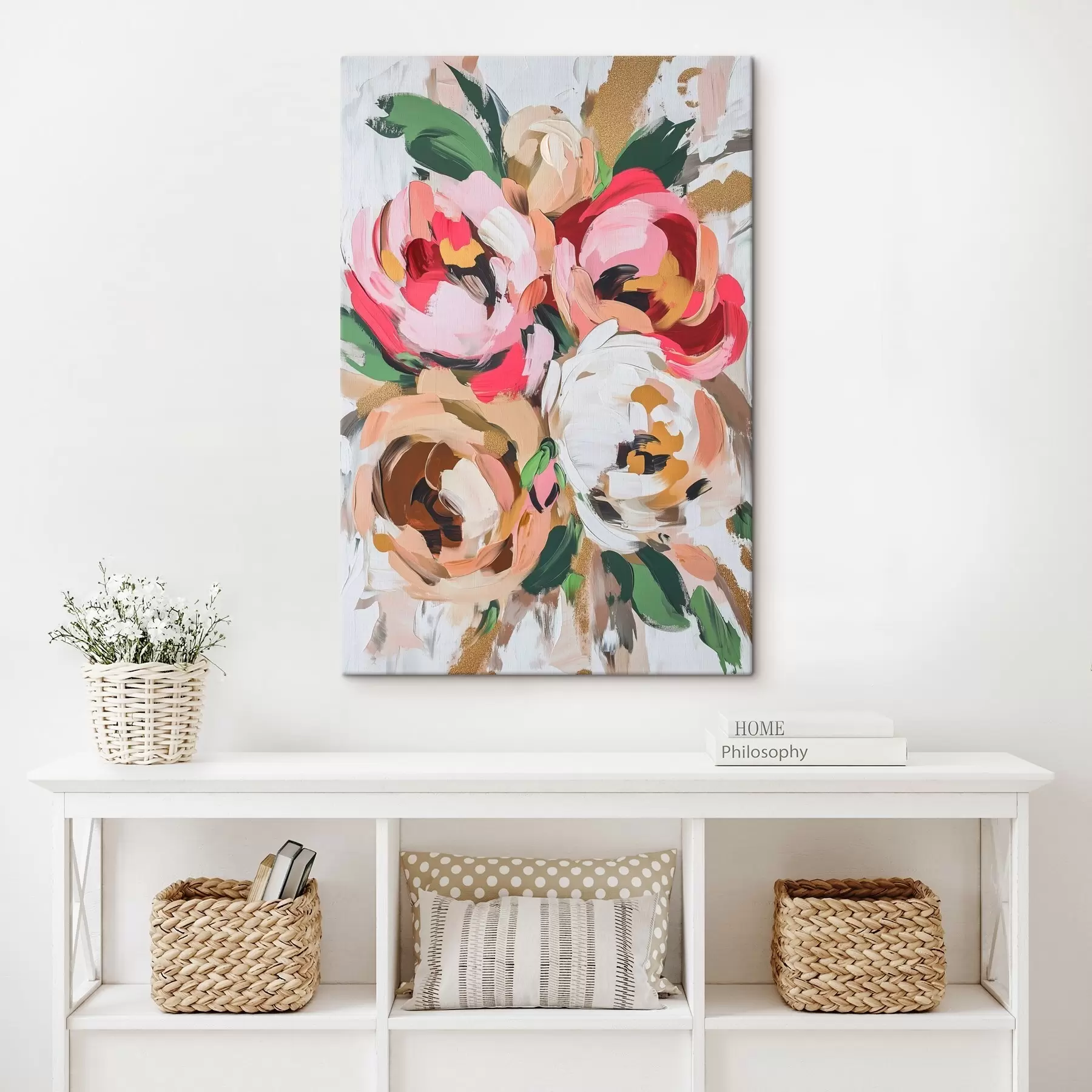 Pilt Abstraktne lillekimp s45982