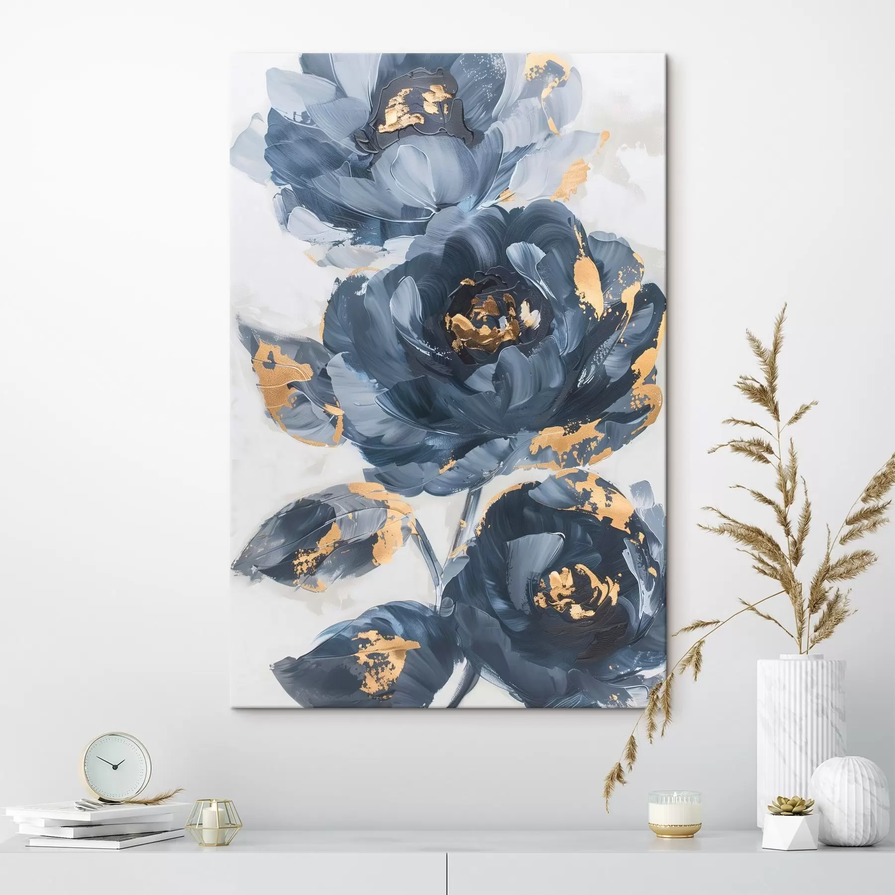 Pilt Suured abstraktsed lilled s46011