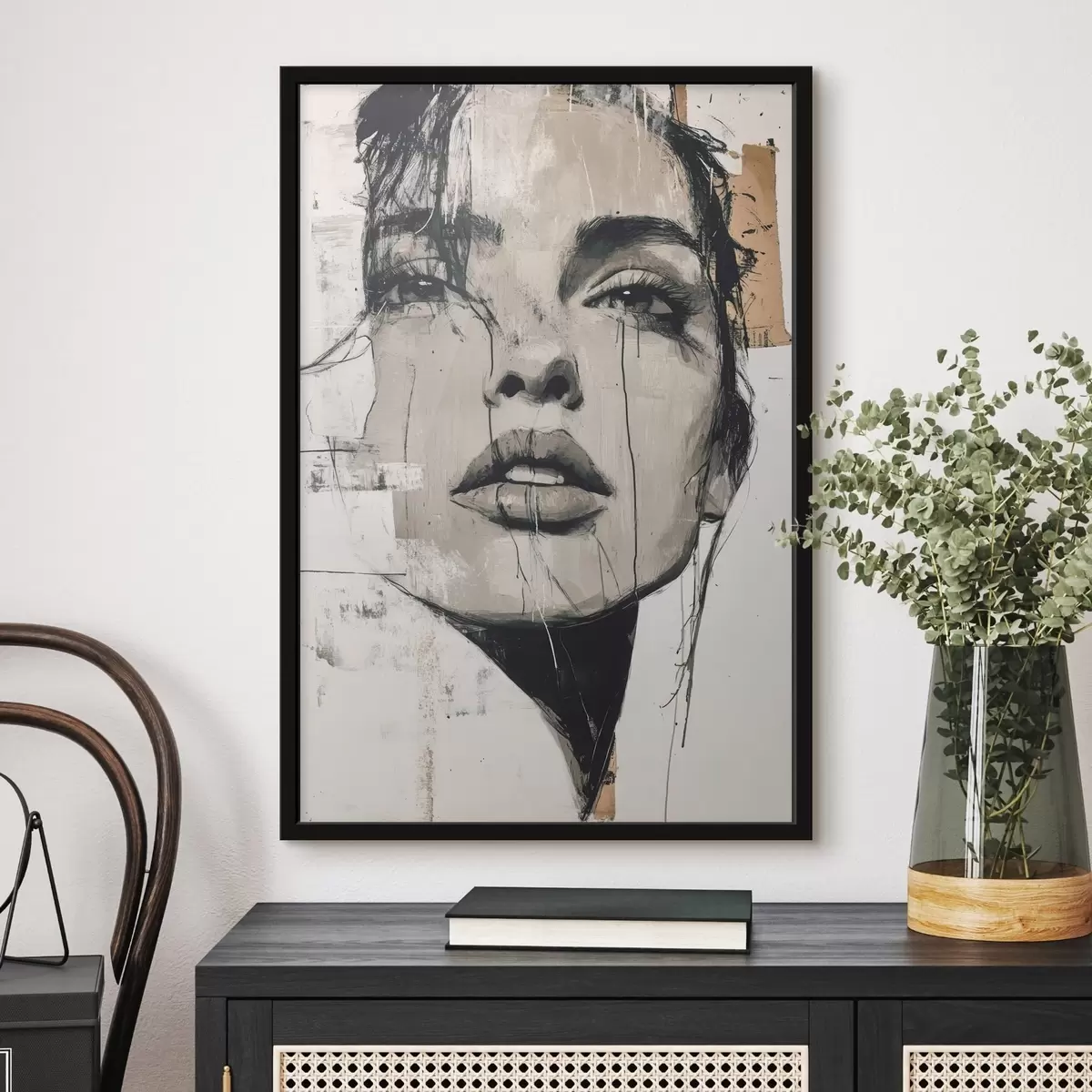 Plakat Naise portree f45778