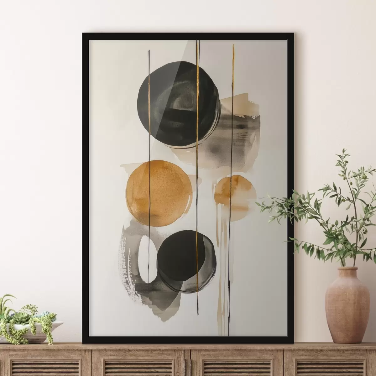 Plakat Abstraktsed ringid f45779